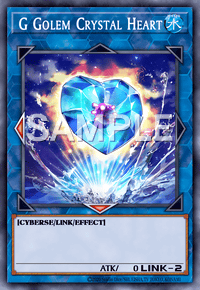 G Golem Crystal Heart
