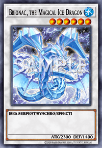 Brionac, the Magical Ice Dragon