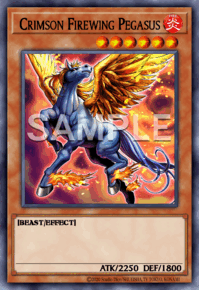 Crimson Firewing Pegasus