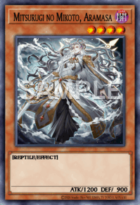 Mitsurugi no Mikoto, Aramasa