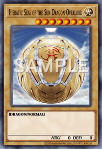 Hieratic Seal of the Sun Dragon Overlord