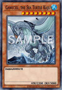 Gameciel, the Sea Turtle Kaiju