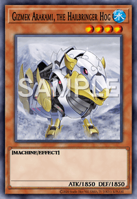 Gizmek Arakami, the Hailbringer Hog