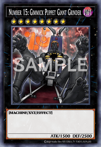 Number 15: Gimmick Puppet Giant Grinder