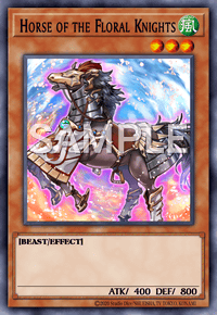 Horse of the Floral Knights