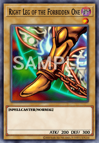 Right Leg of the Forbidden One