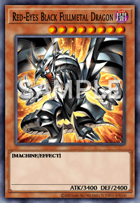 Red-Eyes Black Fullmetal Dragon