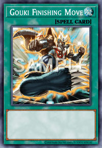 Gouki Finishing Move