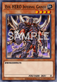 Evil HERO Infernal Gainer