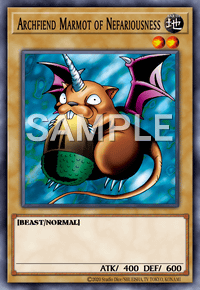 Archfiend Marmot of Nefariousness