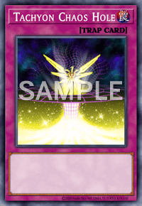 Tachyon Chaos Hole