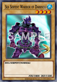 Sea Serpent Warrior of Darkness