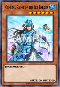 General Raiho of the Ice Barrier