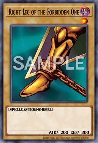 Right Leg of the Forbidden One