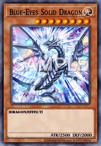 Blue-Eyes Solid Dragon