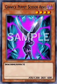 Gimmick Puppet Scissor Arms