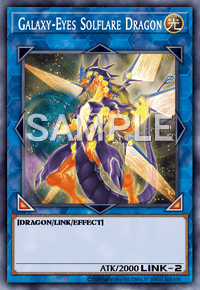 Galaxy-Eyes Solflare Dragon