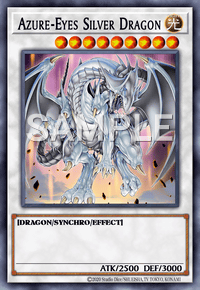 Azure-Eyes Silver Dragon