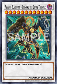 Assault Blackwing - Onimaru the Divine Thunder